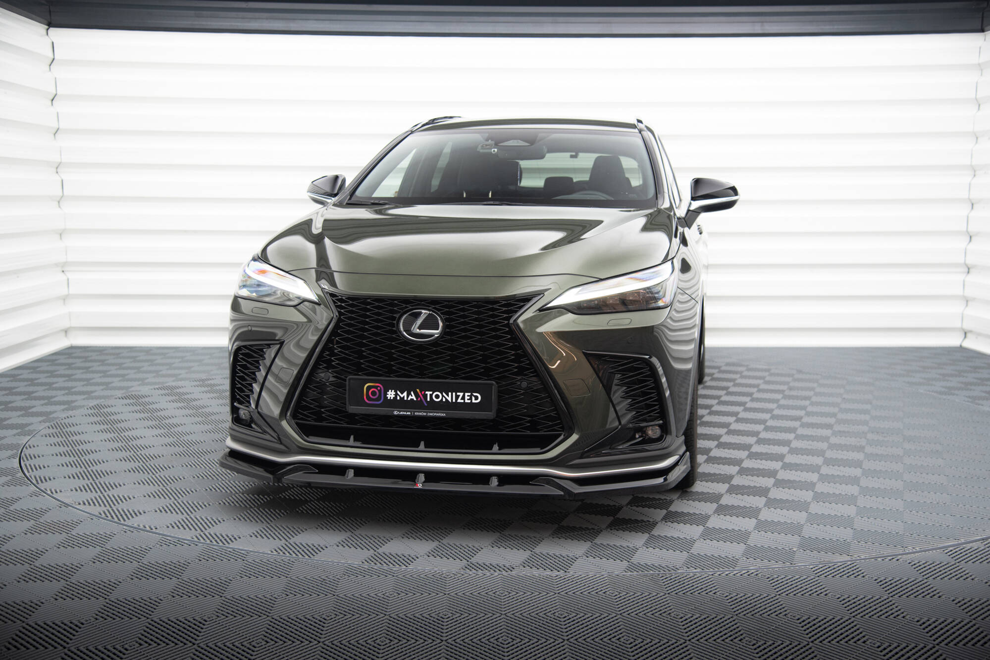 Front Splitter V.2 Lexus NX F-Sport Mk2