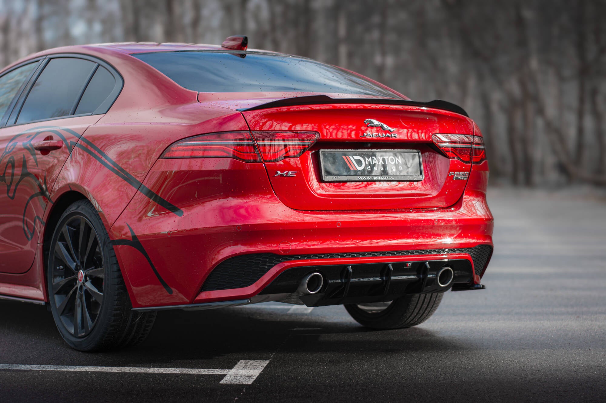 Rear Valance Jaguar XE R-Dynamic X760 Facelift