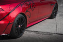Side Skirts Diffusers Jaguar XE R-Dynamic X760 Facelift-3