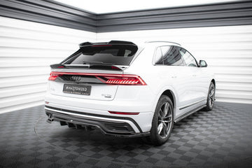 Central Rear Splitter (with vertical bars) Audi Q8 S-Line Mk1 - 0