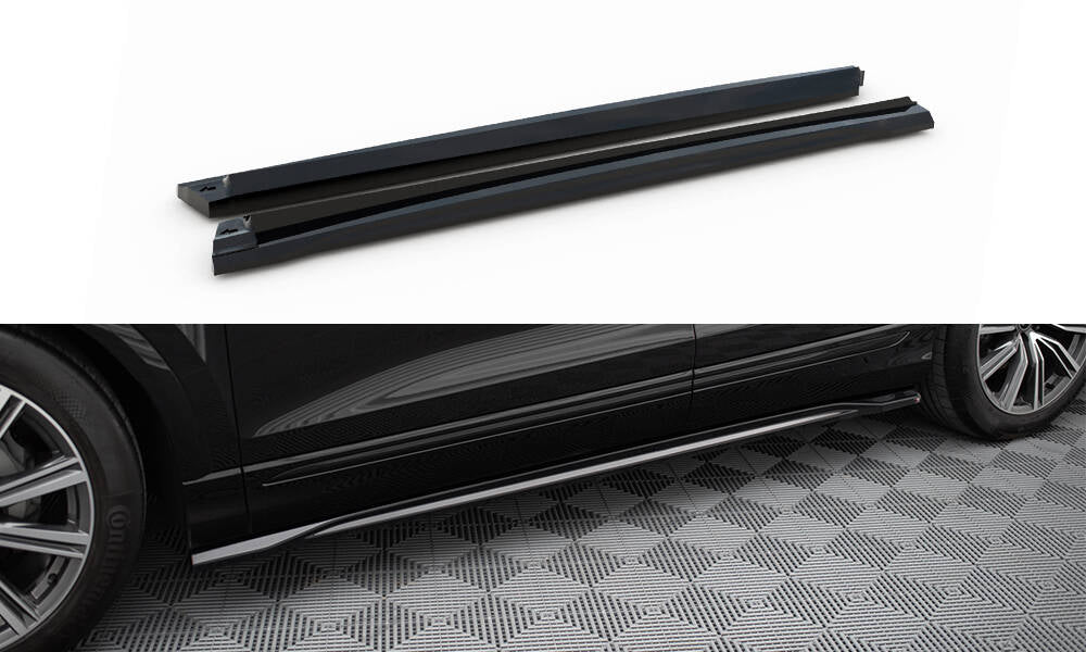 Side Skirts Diffusers V.2 Audi Q8 / Q8 S-line / SQ8 Mk1