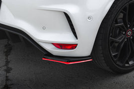 Rear Side Splitters V.2 Renault Megane RS Mk4 - 0