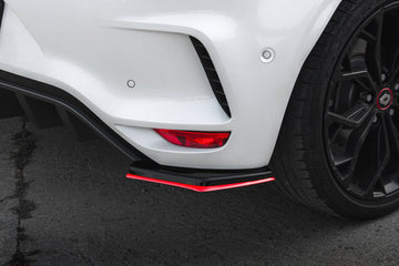 Rear Side Splitters V.2 Renault Megane RS Mk4 - 0