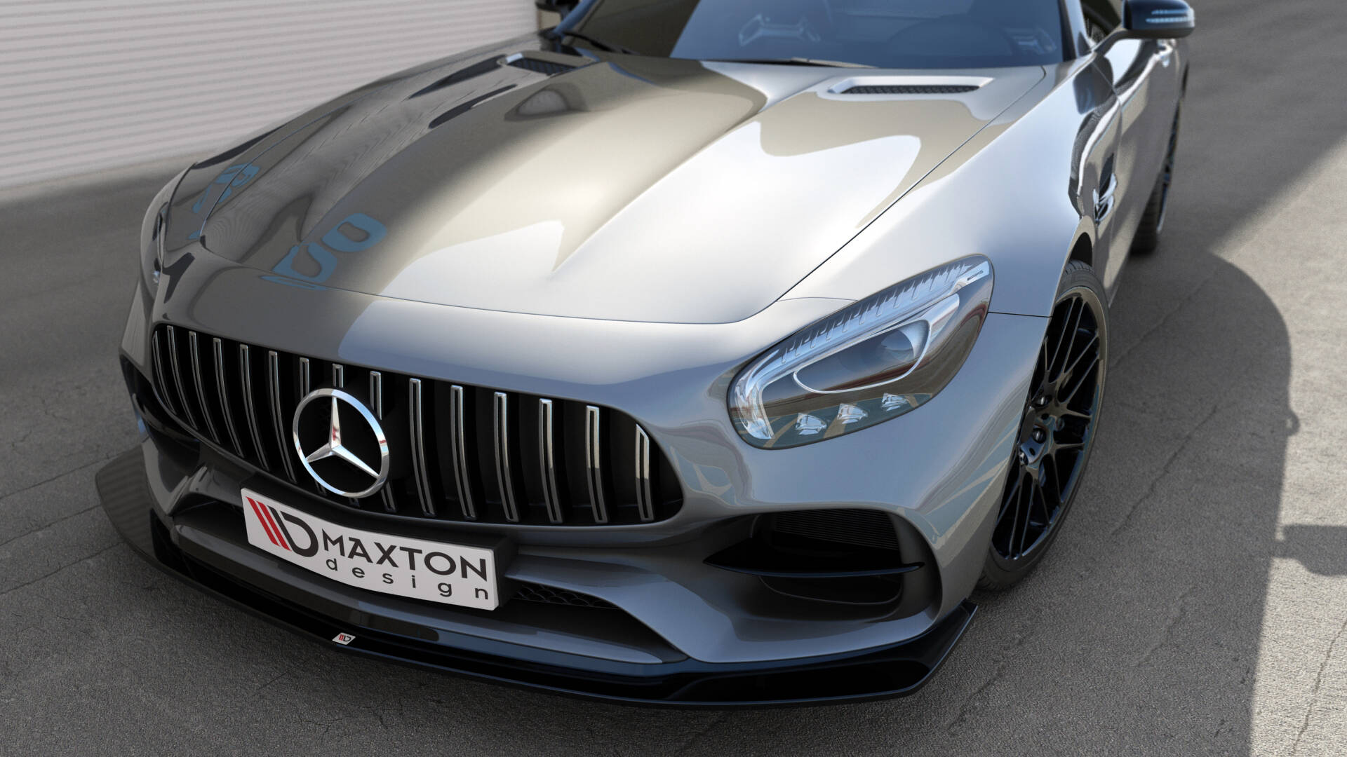 Front Splitter Mercedes-AMG GT S C190 Facelift