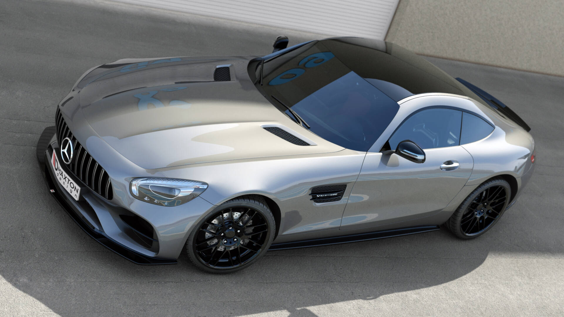 Front Splitter Mercedes-AMG GT S C190 Facelift