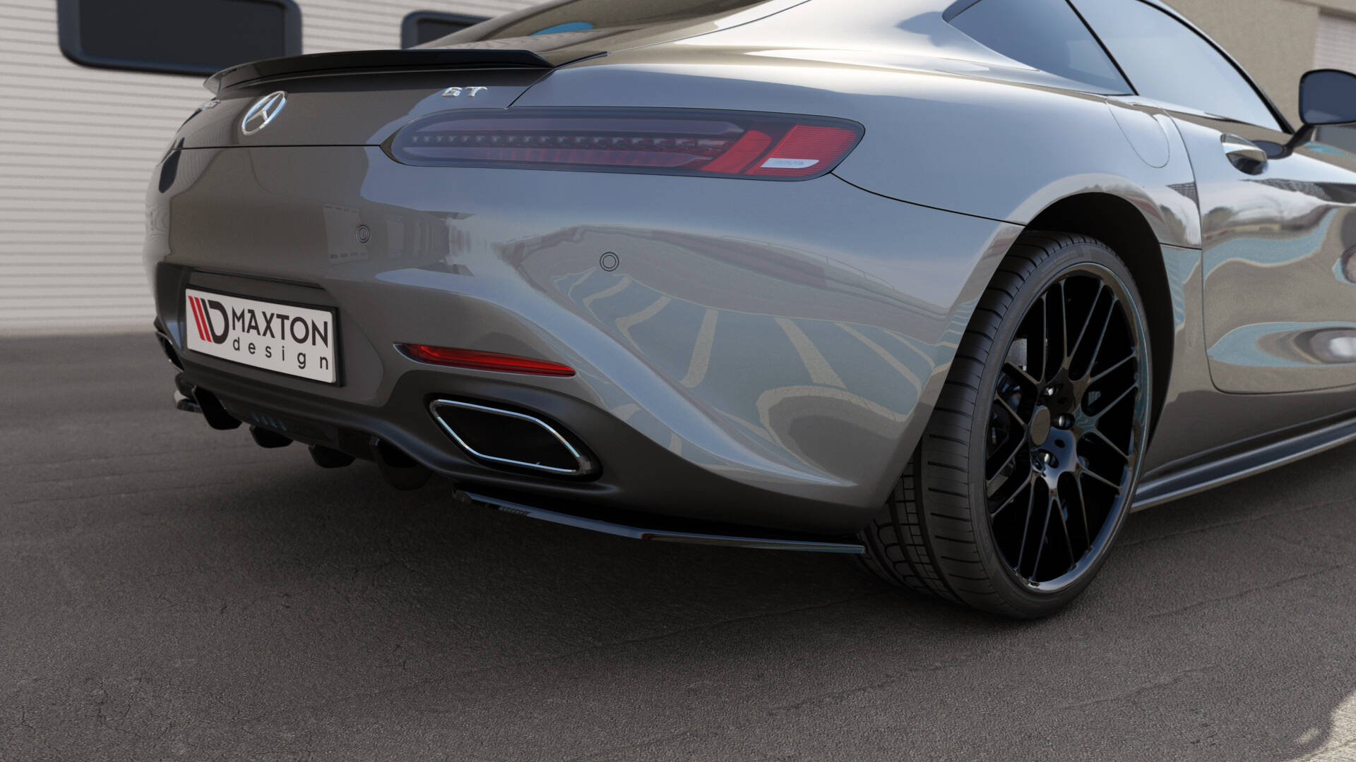 Rear Side Splitters Mercedes-AMG GT / GT S C190 Facelift