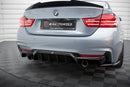 Rear Valance BMW 4 Coupe / Gran Coupe / Cabrio M-Pack F32 / F36 / F33 (Version with single exhausts on both sides)-4