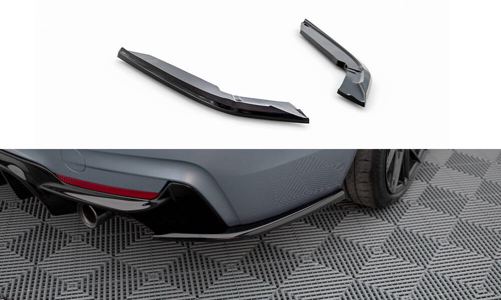 Rear Side Splitters V.4 BMW 4 Coupe M-Pack F32 