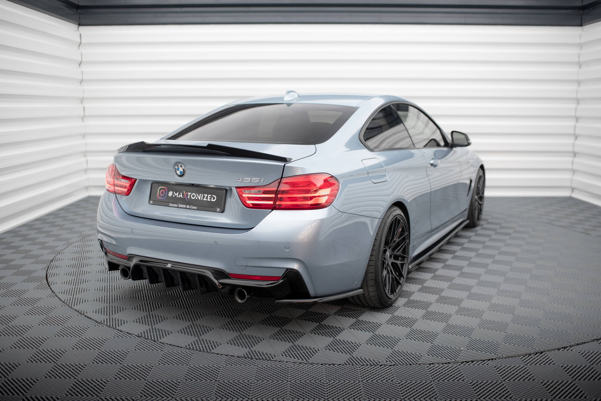 Rear Side Splitters V.4 BMW 4 Coupe M-Pack F32