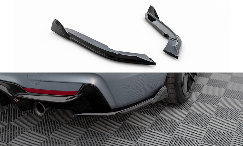 Rear Side Splitters V.5 BMW 4 Coupe M-Pack F32 