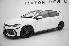 Side Skirts Diffusers V.4 Volkswagen Golf GTI / GTE / GTI Clubsport / GTD / R-Line Mk8 - 0