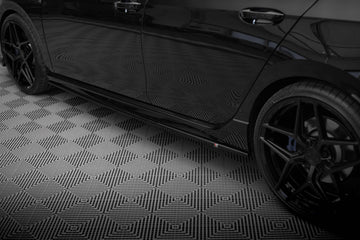 Side Skirts Diffusers V.3 Volkswagen Golf R Mk8 - 0