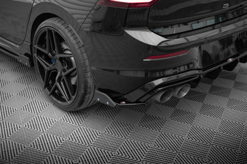 Rear Side Splitters V.6 + Flaps Volkswagen Golf R Mk8 - 0