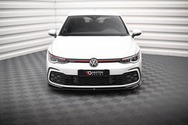 Front Splitter V.7 Volkswagen Golf GTI / GTE / GTD / R-Line Mk8 - 0