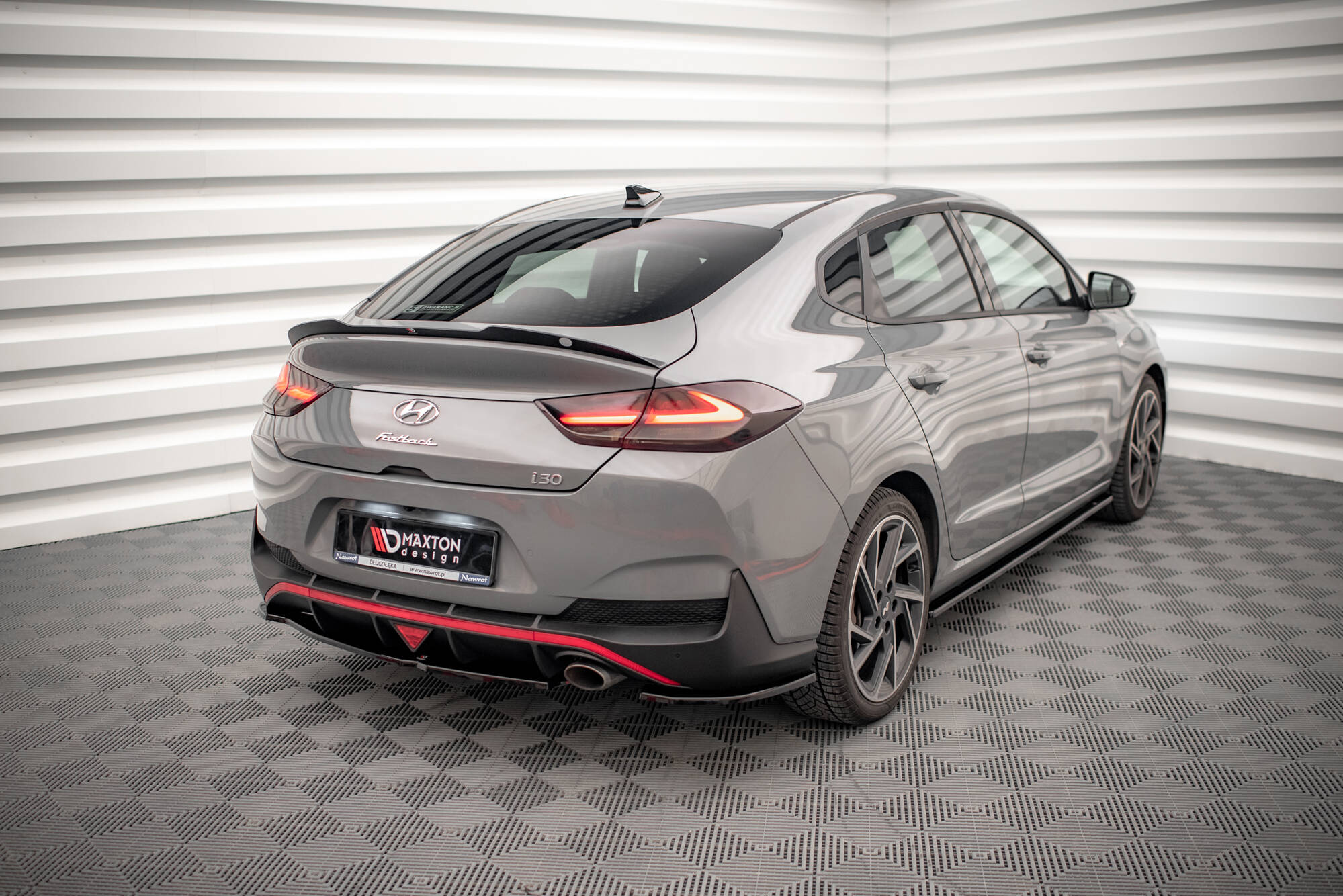 Rear Side Splitters Hyundai I30 Fastback N-Line Mk3 Facelift