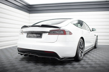 Spoiler Cap 3D Tesla Model S Plaid Mk1 Facelift - 0