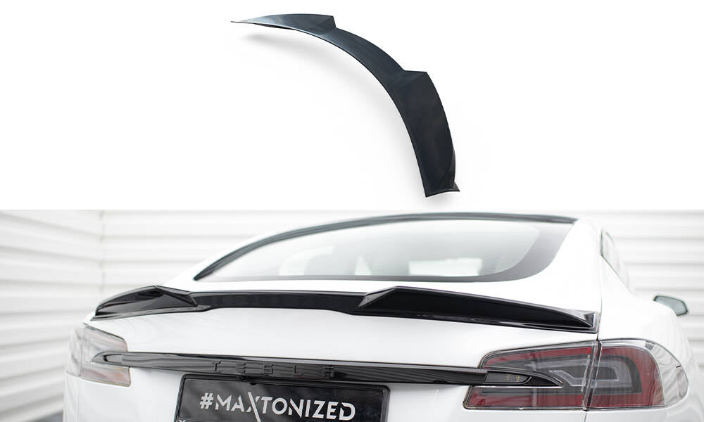 Spoiler Cap 3D Tesla Model S Plaid Mk1 Facelift