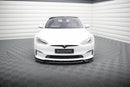 Front Splitter V.1 Tesla Model S Plaid Mk1 Facelift-2