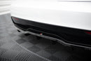 Central Rear Splitter (with vertical bars) V.2 Tesla Model S Plaid Mk1 Facelift-4