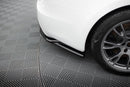 Central Rear Splitter (with vertical bars) V.2 Tesla Model S Plaid Mk1 Facelift-7