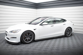 Side Skirts Diffusers V.1 Tesla Model S Plaid Mk1 Facelift - 0