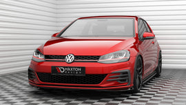 Front Splitter V.4 Volkswagen Golf GTI Mk7 Facelift - 0