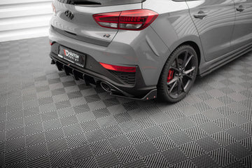 Rear Side Splitters V.4 + Flaps Hyundai I30 N Hatchback Mk3 Facelift - 0