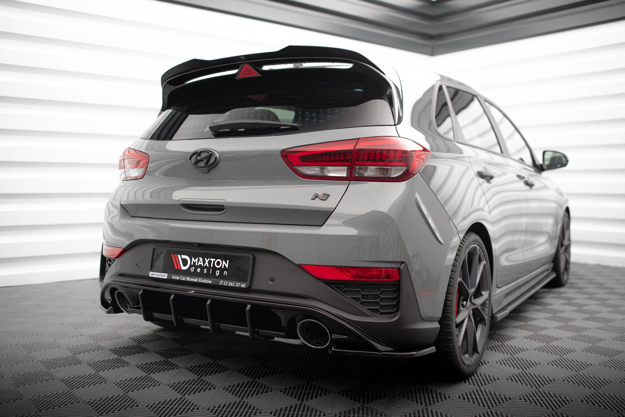 Rear Side Splitters V.5 Hyundai I30 N Hatchback Mk3 Facelift