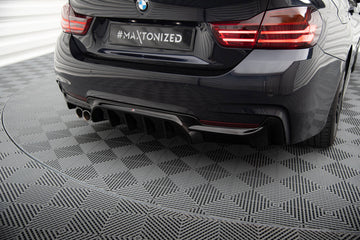 Rear Valance BMW 4 Coupe / Gran Coupe / Cabrio M-Pack F32 / F36 / F33 (Version with exhaust on one side) - 0