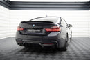 Rear Valance BMW 4 Coupe / Gran Coupe / Cabrio M-Pack F32 / F36 / F33 (Version with exhaust on one side)-4