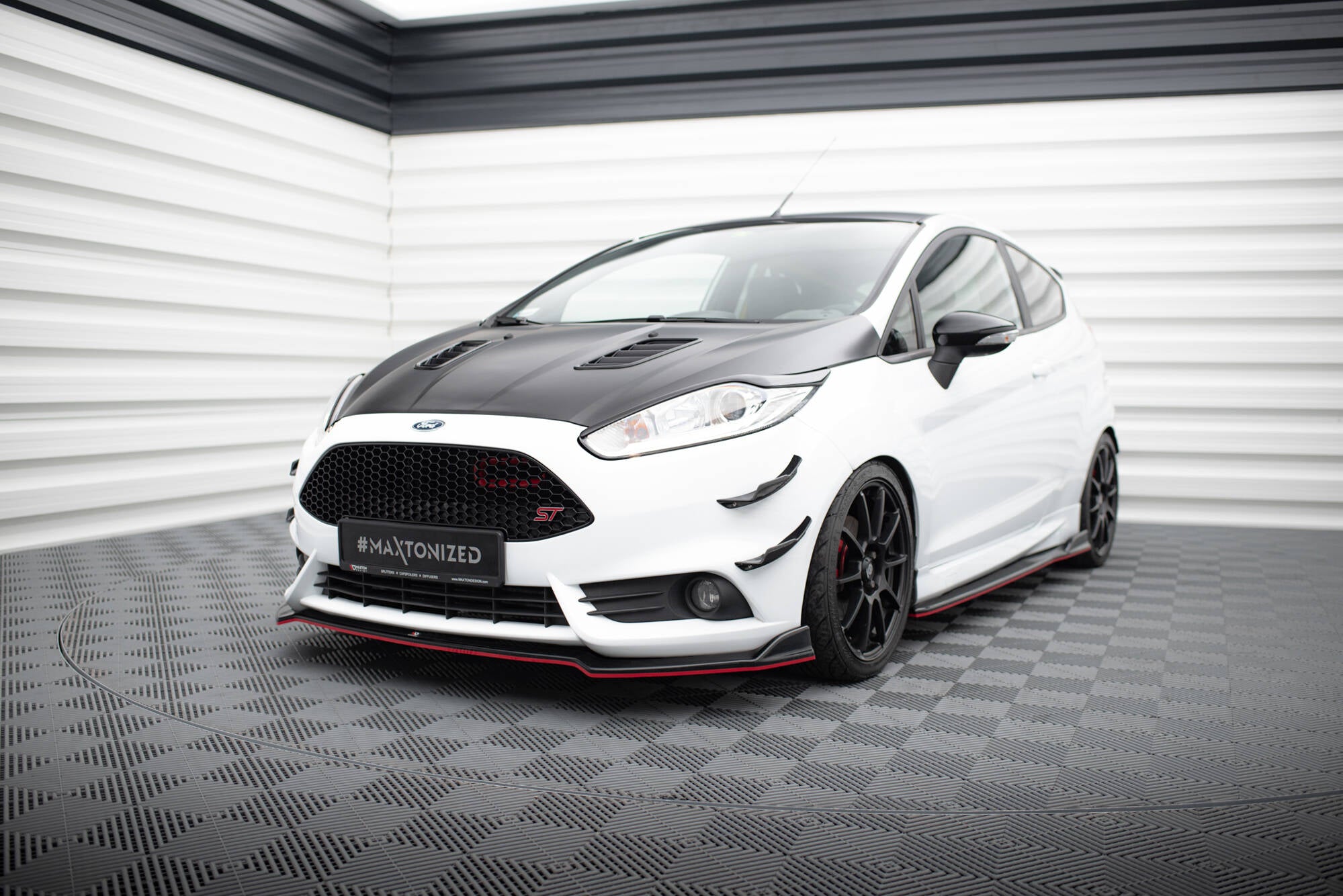 Front Splitter V.5 Ford Fiesta ST Mk7 Facelift