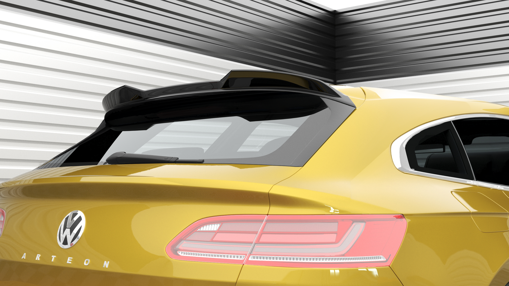 Spoiler Cap 3D Volkswagen Arteon Shooting Brake R-Line Mk1 Facelift