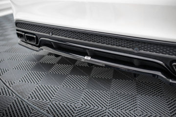 Rear Splitter (with vertical bars) Mercedes-AMG C63 Sedan / Estate W205 / S205 - 0