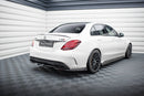 Rear Splitter (with vertical bars) Mercedes-AMG C63 Sedan / Estate W205 / S205-5