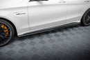 Side Skirts Diffusers V.2 Mercedes-AMG C63 Sedan / Estate W205 / S205-3