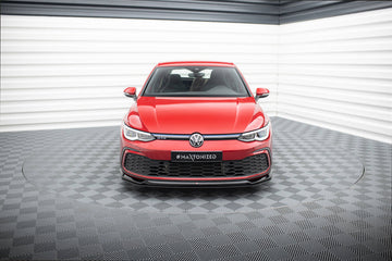 Front Splitter V.6 Volkswagen Golf GTI / GTE / GTD / R-Line Mk8 - 0