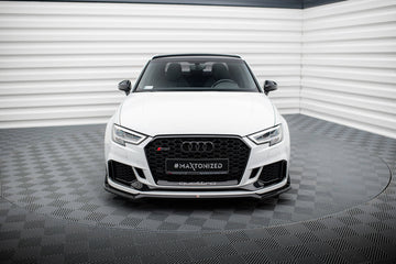 Front Splitter V.4 Audi RS3 Sedan 8V Facelift - 0