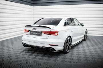Rear Side Splitters V.2 Audi RS3 Sedan 8V Facelift - 0