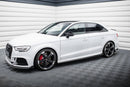 Side Skirts Diffusers V.3 Audi RS3 Sedan 8V Facelift-2
