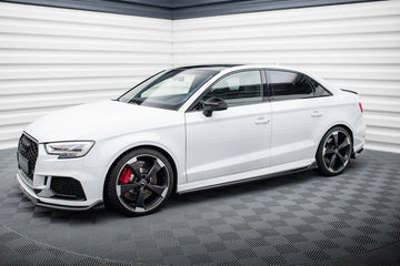 Side Skirts Diffusers V.3 Audi RS3 Sedan 8V Facelift - 0