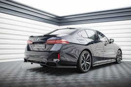 Central Rear Splitter (with vertical bars) V.1 BMW 5 M-Pack G60 - 0