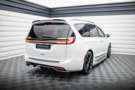 Rear Splitter (with vertical bars) Chrysler Pacifica Mk2 Facelift - 0