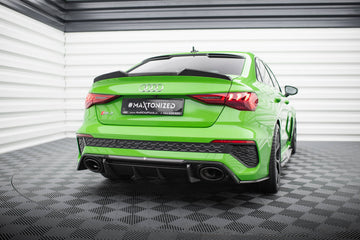 Prepreg Carbon Fiber Rear Side Splitters V.2 Audi RS3 Sedan 8Y - 0