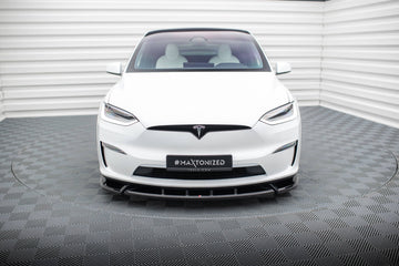 Front Splitter V.2 Tesla Model X Mk1 Facelift - 0