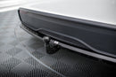 Rear Splitter (with vertical bars) Tesla Model X Mk1 Facelift-6