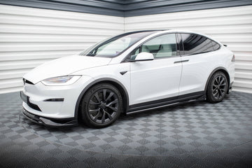 Side Skirts Diffusers Tesla Model X Mk1 Facelift - 0