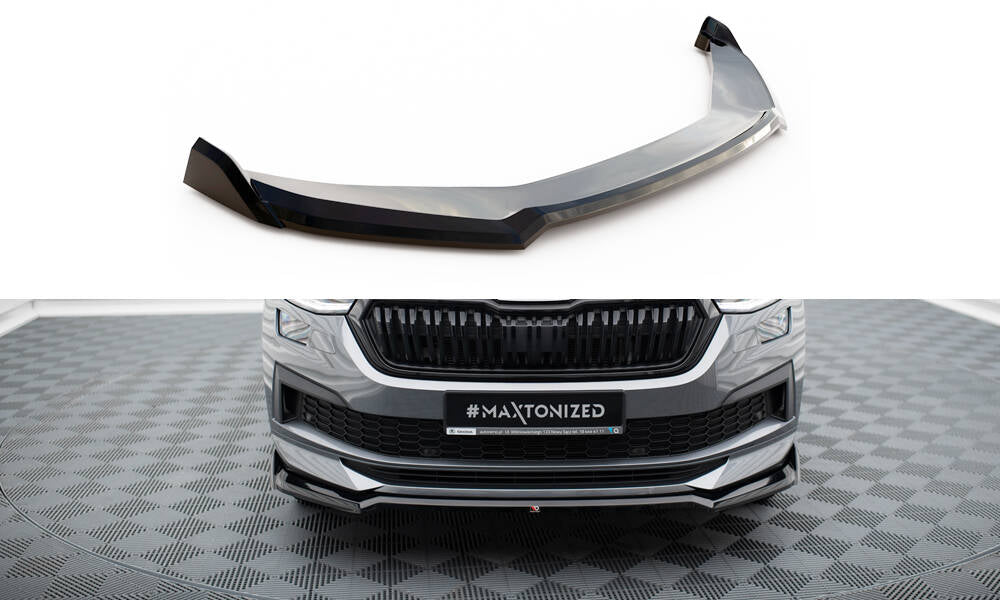 Front Splitter V.2 Skoda Kodiaq Sportline Mk1 Facelift