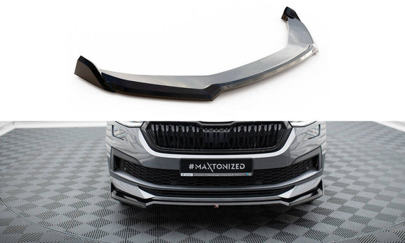 Front Splitter V.2 Skoda Kodiaq Sportline Mk1 Facelift