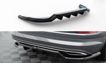 Rear Splitter (with vertical bars) Skoda Kodiaq Sportline Mk1 Facelift