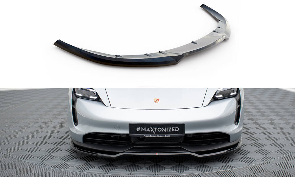 Front Splitter Porsche Taycan / Taycan 4 / Taycan 4S / Taycan GTS Mk1 